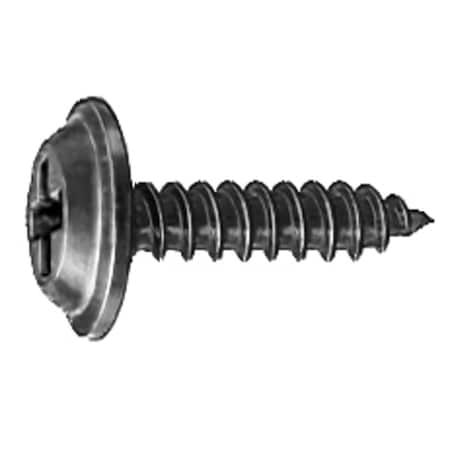 Auveco #8 X 5/8 PHILLIPS WASHER HEAD T. S. 31/64 DIA., 100PK 13711